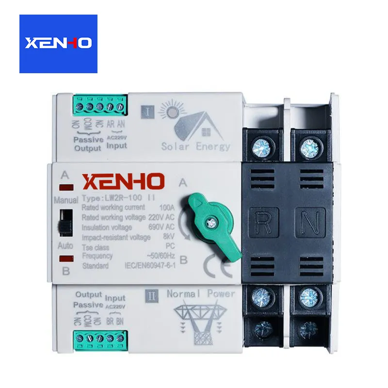 Подвійний автоматичний перемикач живлення